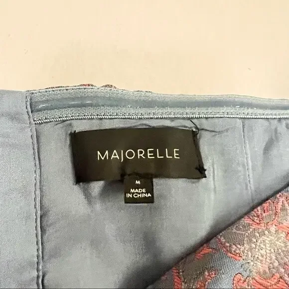 NWT Majorelle Jo Floral Puff Sleeve Corset Top - M - Picture 7 of 8